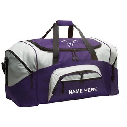 Viggo Basketball Colorblock Sport Duffel Bag