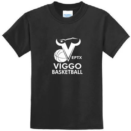 Viggo Basketball - Youth 50/50 cotton/poly Blend T-Shirt