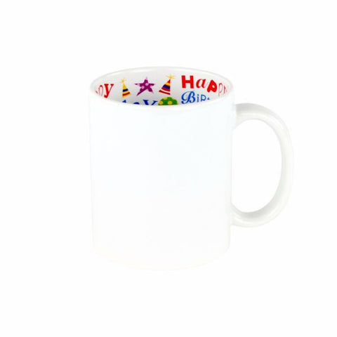 11 oz. ceramic mug - Happy Birthday