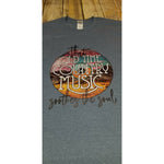 Country Music colorful t-shirt