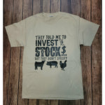 Invest in Stocks t-shirt