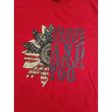 She Loves Jesus & America t-shirt