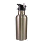 20 oz. Stainless Steel Water Bottle with straw