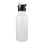 20 oz. Stainless Steel Water Bottle with straw