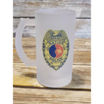 16 oz. Beer Stein - 2 options (frosted glass or clear glass)
