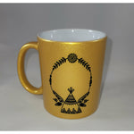 11 oz. Gold Metallic Mug