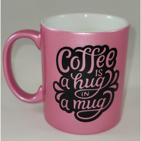 11 oz. Pink Metallic Mug