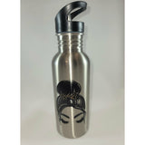 20 oz. Stainless Steel Water Bottle with straw